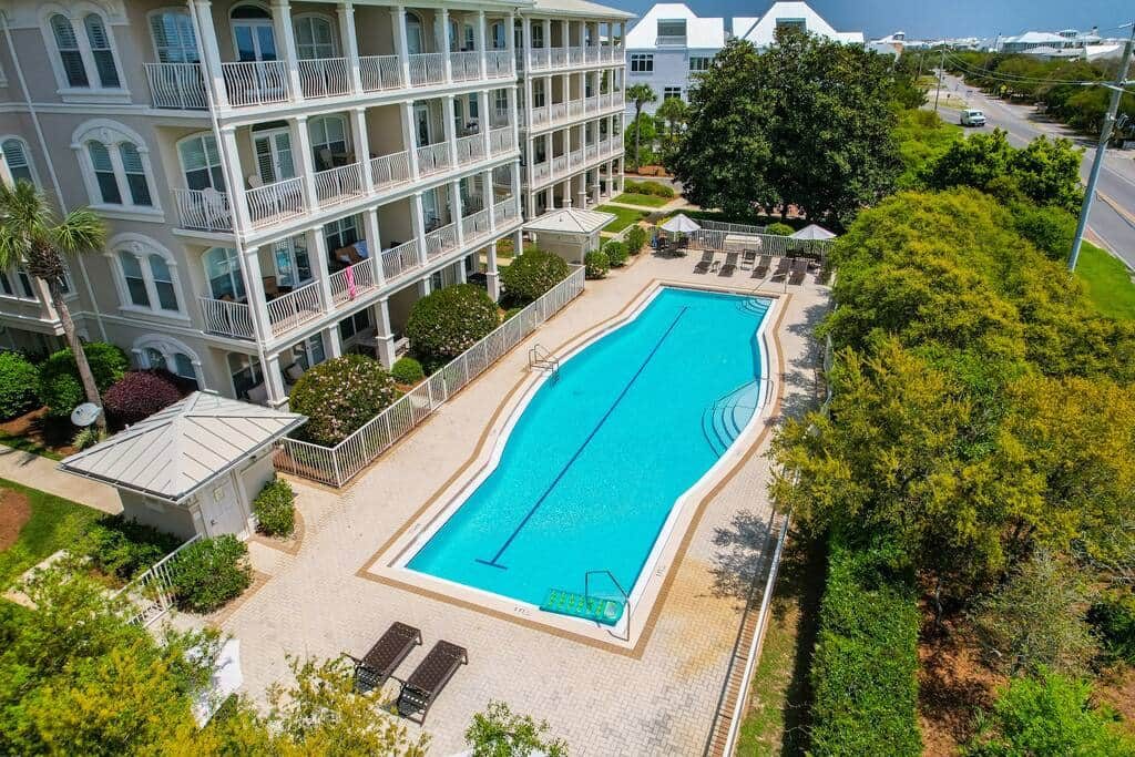 Heated community pool