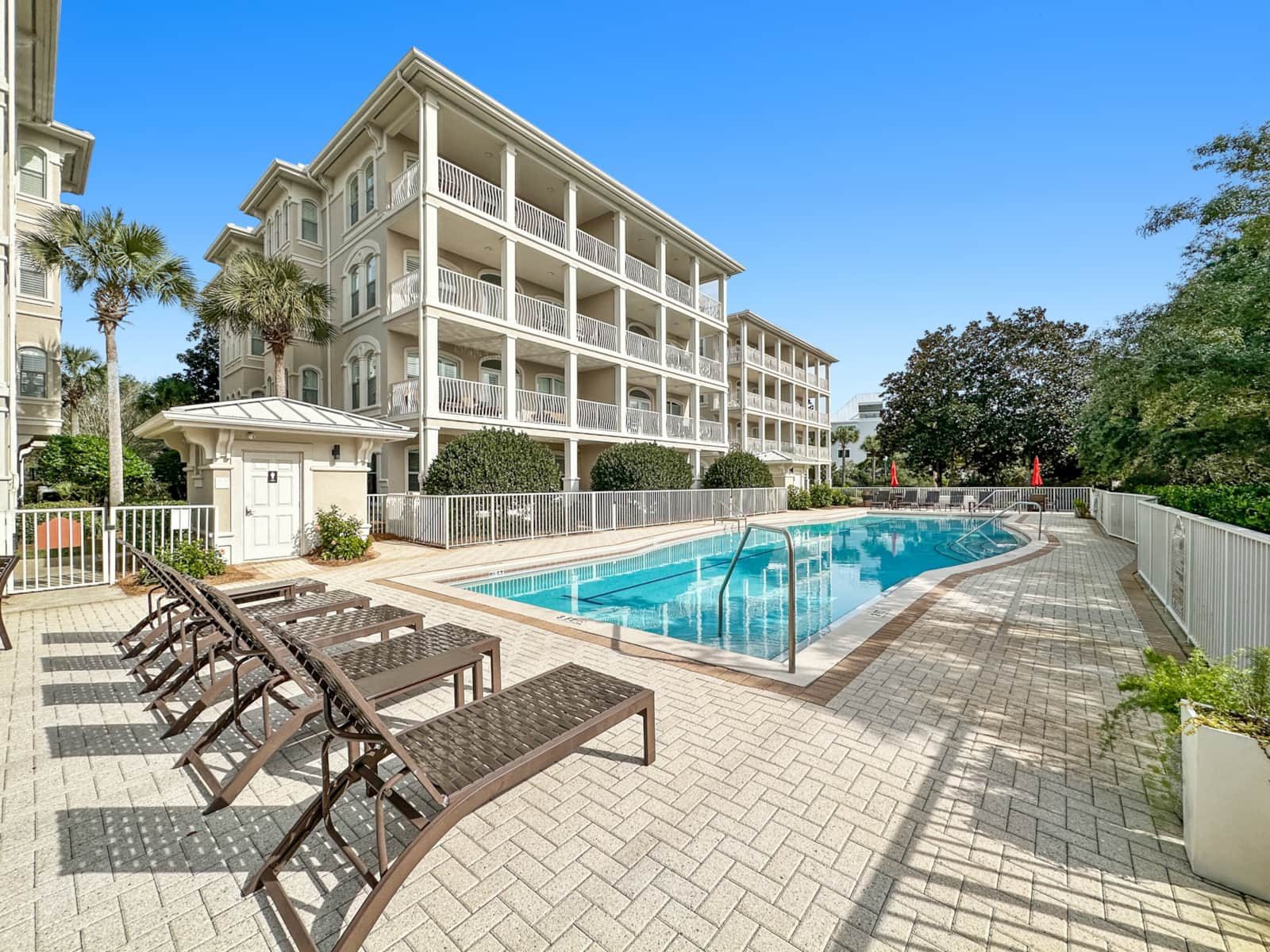 Pool and lounge chairs