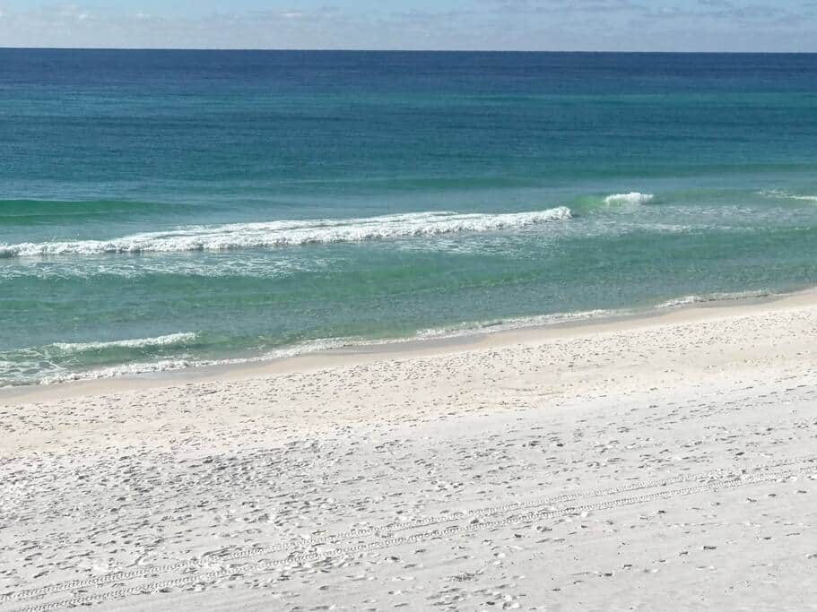 Seagrove Beach sand and water