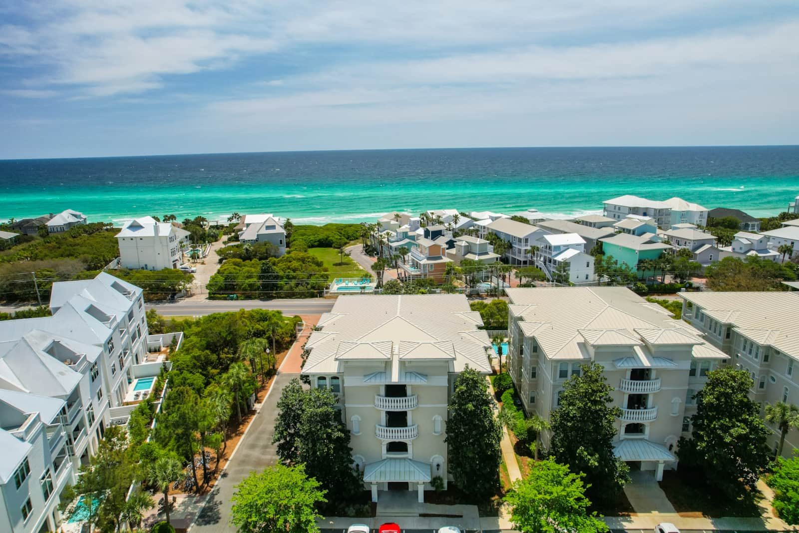 Emerald Vista and the Gulf from above